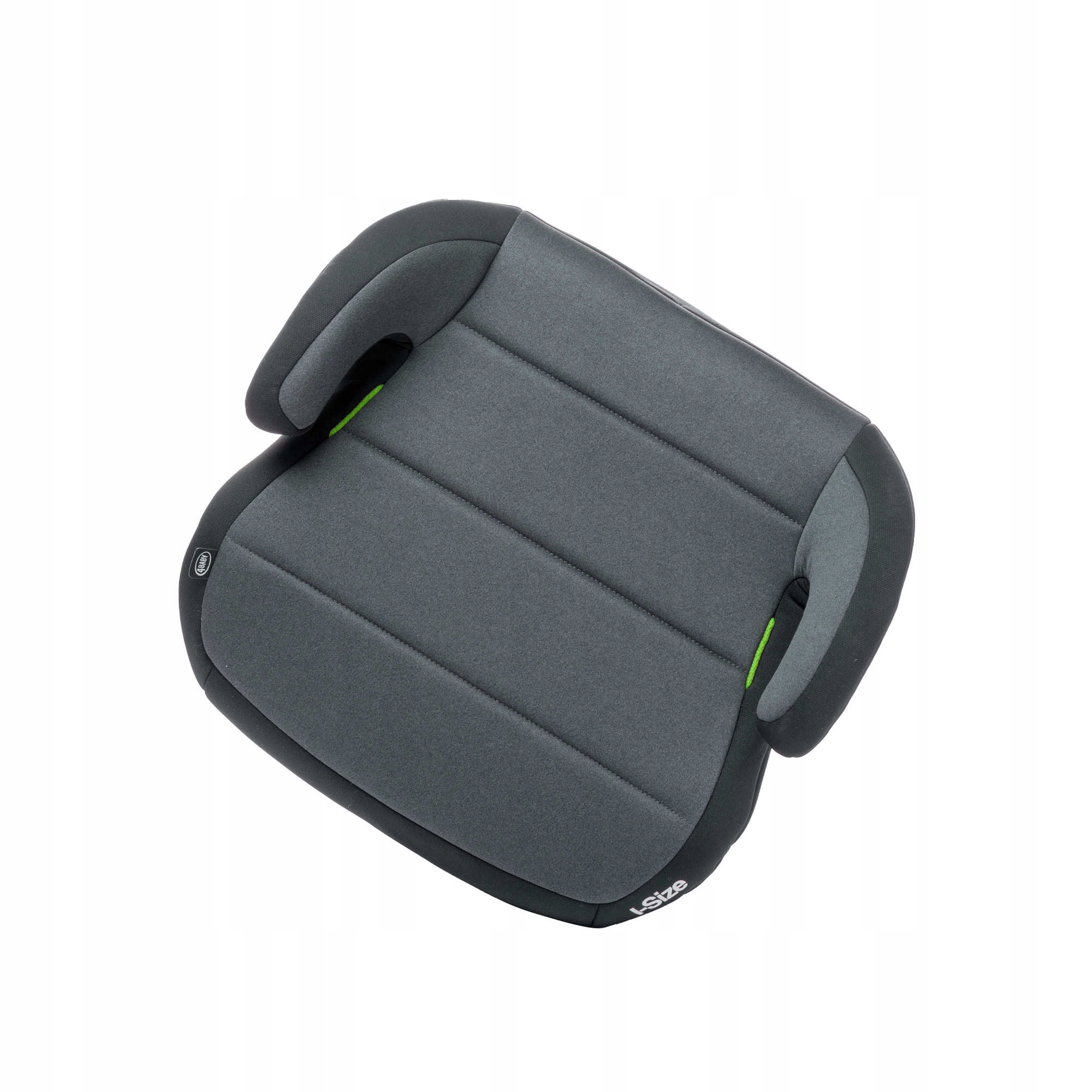 Fotelik samochodowy 4BABY ! Boost ! 125-150 cm I-SIZE ! Graphite Cechy dodatkowe podłokietniki zdejmowana tapicerka
