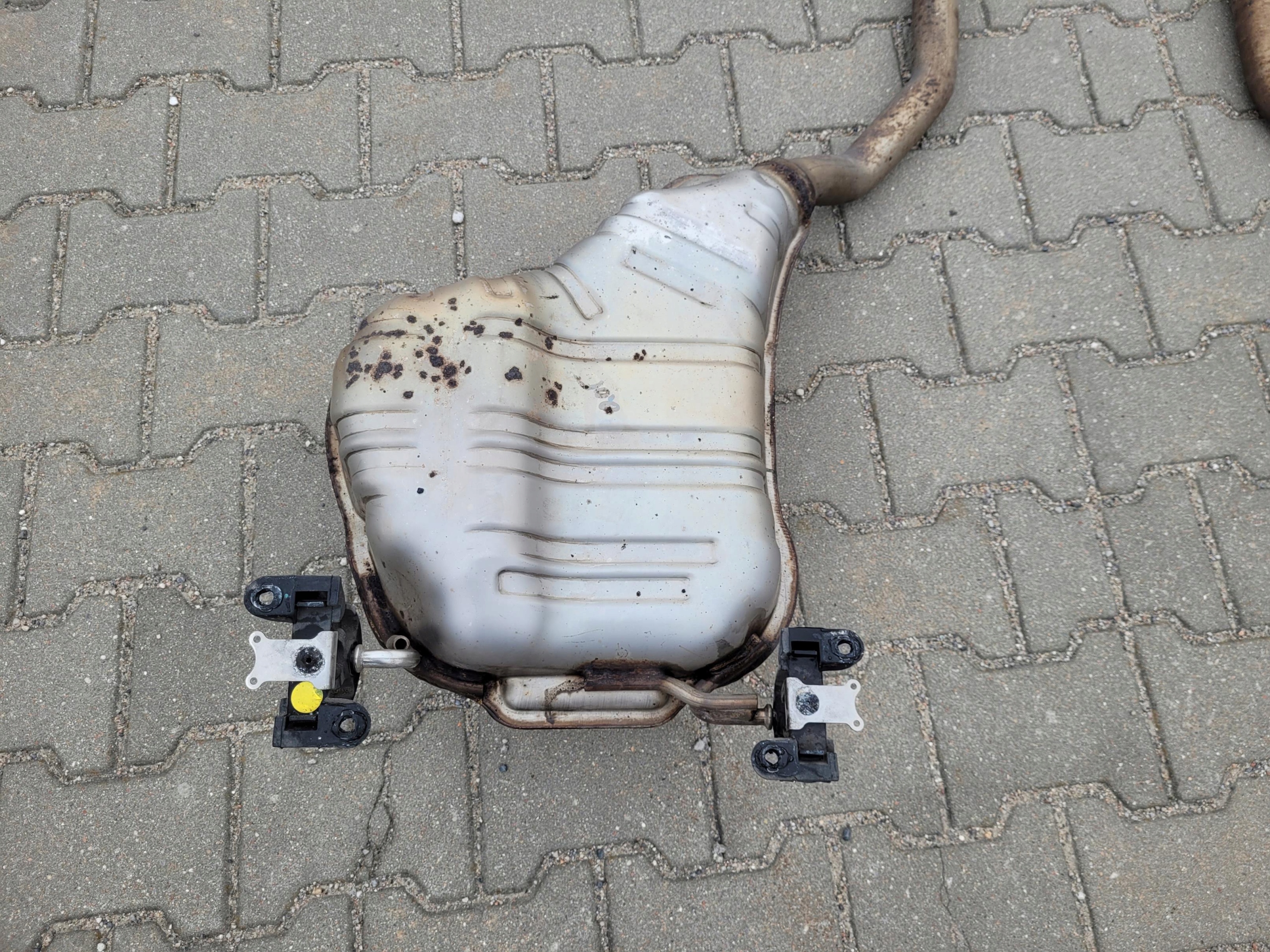 exhaust silencer KOMPLET 3D0253611AG VW PHAETON LIFT 3.0 TDI
