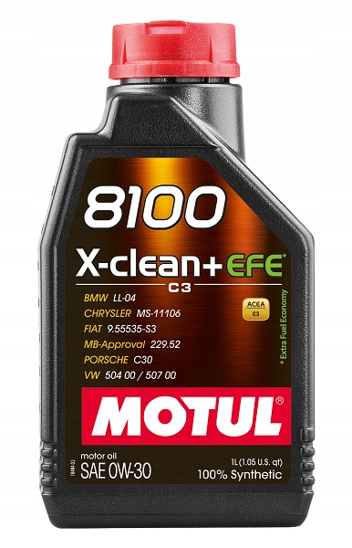 Olej Silnikowy Motul X-clean+ Efe 0W30 0W-30 1L