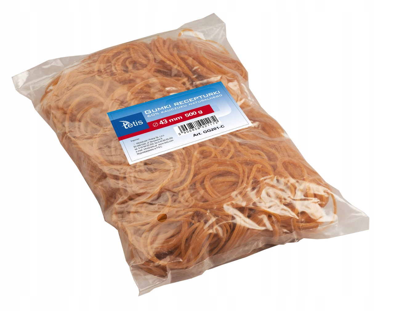 Tetis Gumki recepturki GG201-C 43mm 500g