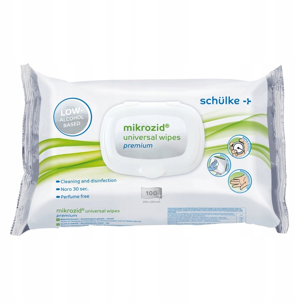 

Chusteczki Mikrozid Universal Wipes premium 100szt