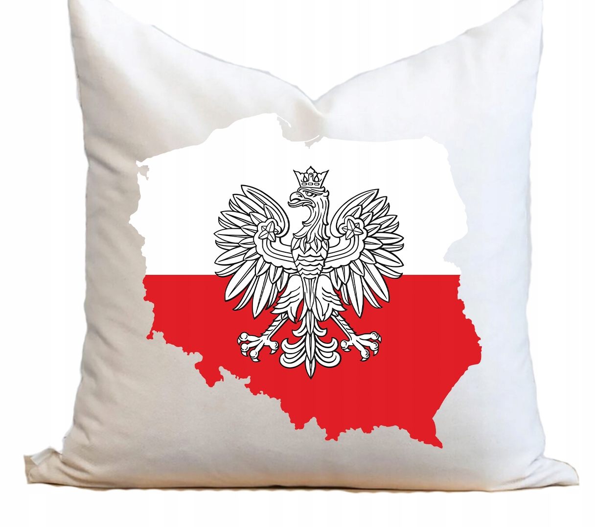 POSZEWKA NA PODUSZKĘ Polska Flaga Godło Polski