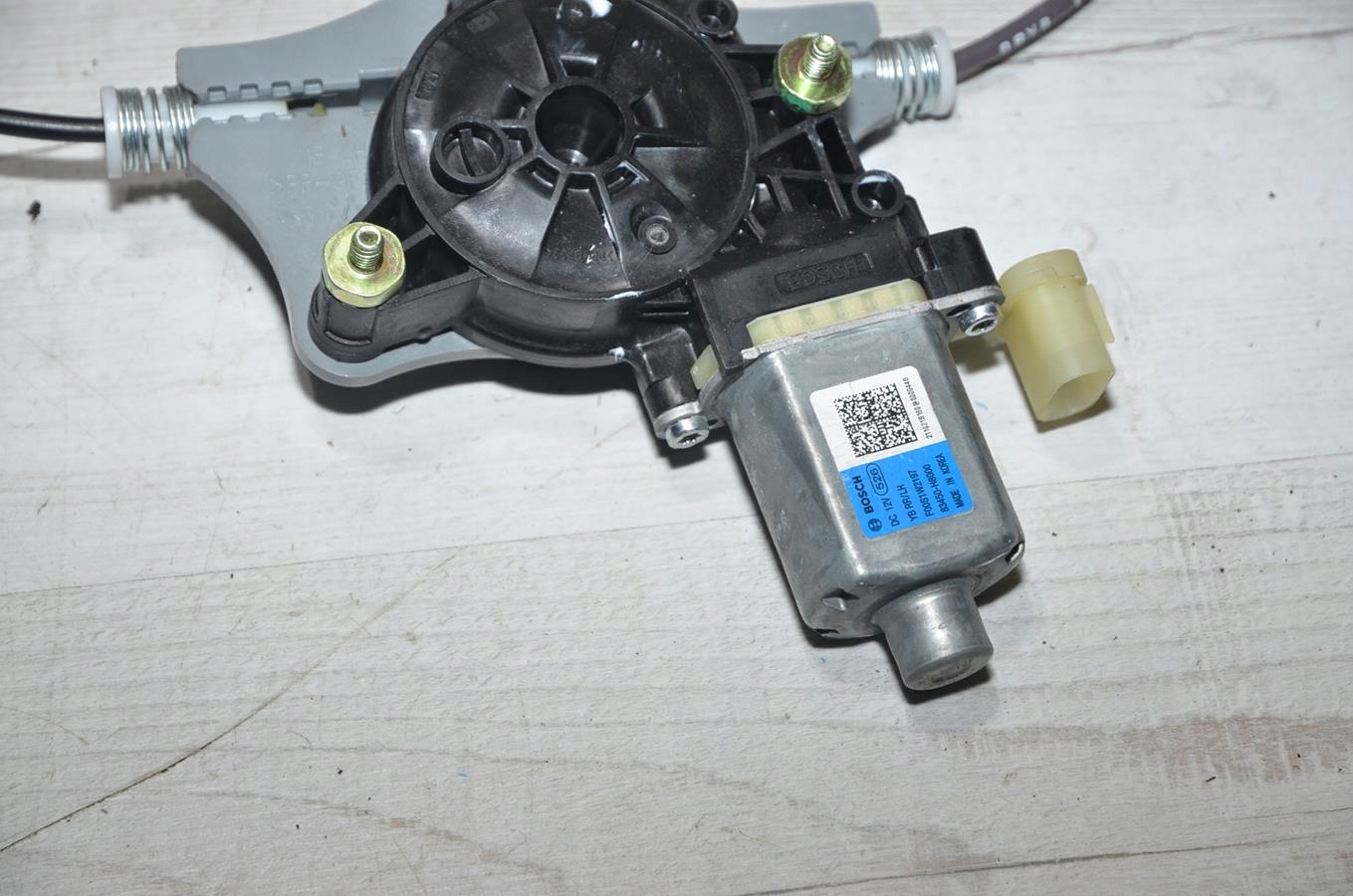 mechanism windows left rear part Kia Rio IV LIFT 22r