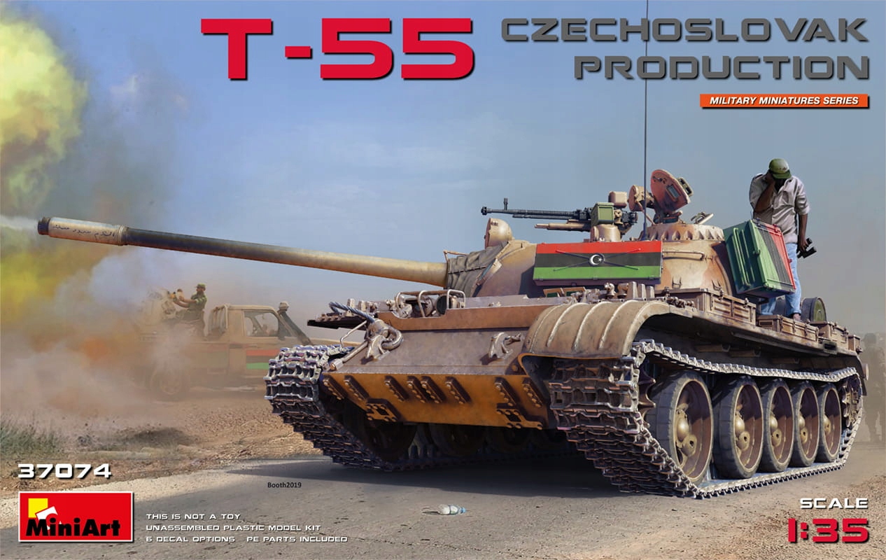 T-55 Czechoslovak Production 1:35 MiniArt 37074