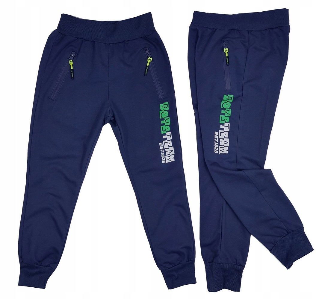 

Spodnie dresowe Boys Team r 8 122/128 cm Granat