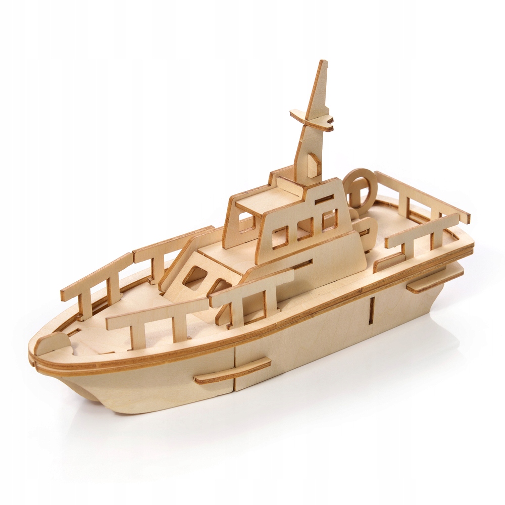 

Little Story Drewniane Puzzle Model 3D Jacht