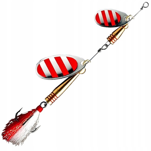 Dam Effzett Obrotówka Tandem 14g 2 Stripe Dressed