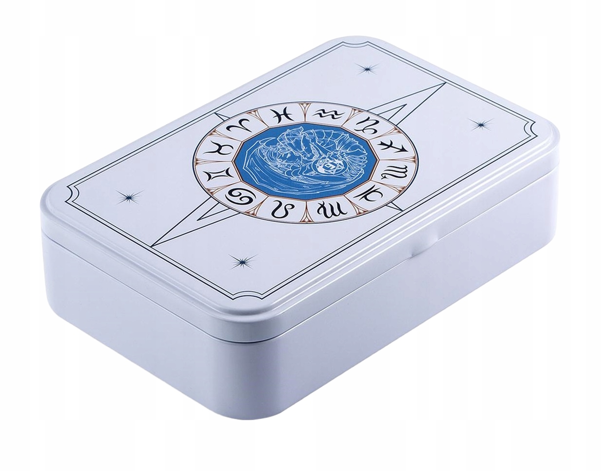 WOJOWNIK ZIEMI ZESTAW 7 EPOKSYDOWYCH KOSTEK RPG + METALOWE ETUI Liczba ścian 4 6 8 10 12 20