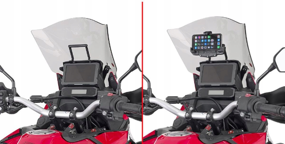 Kappa Priečka Pre Montáž Tašiek A Držiakov Gps Smartphone Honda Crf