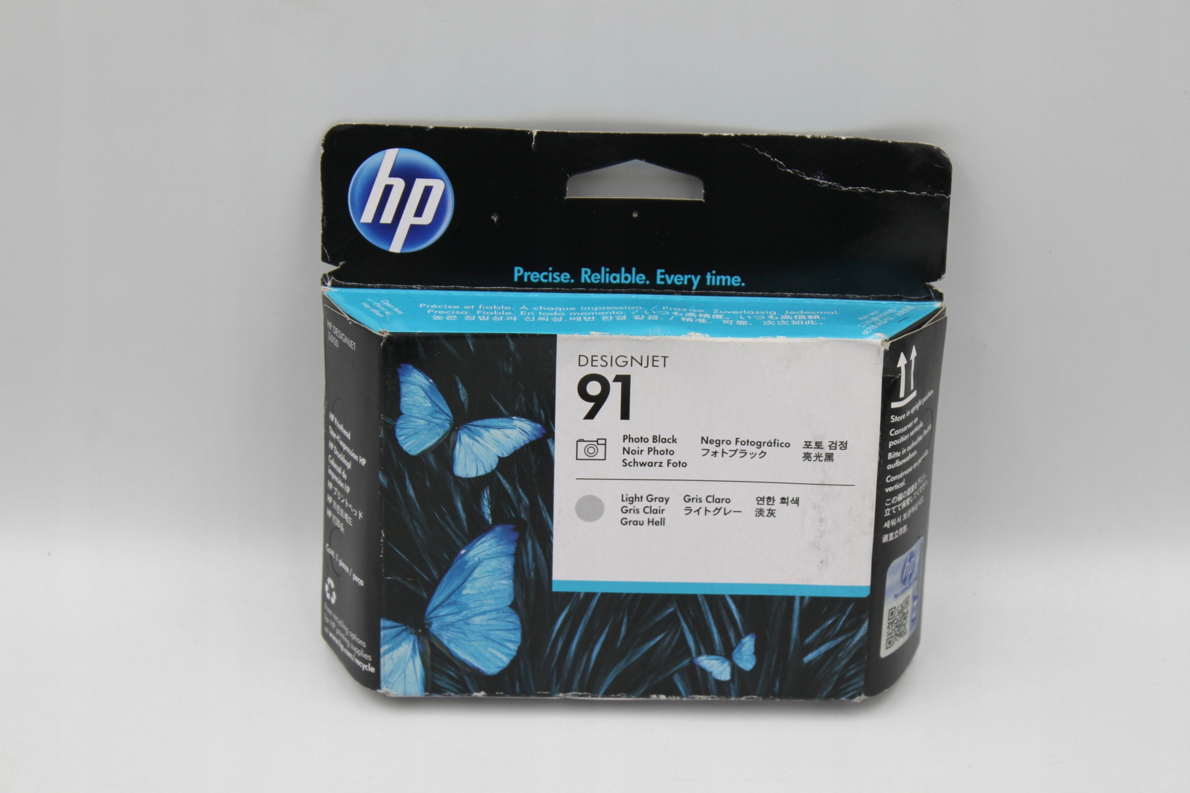Hp 91 C9463A hlavice foto černá, světle šedá, originál 16
