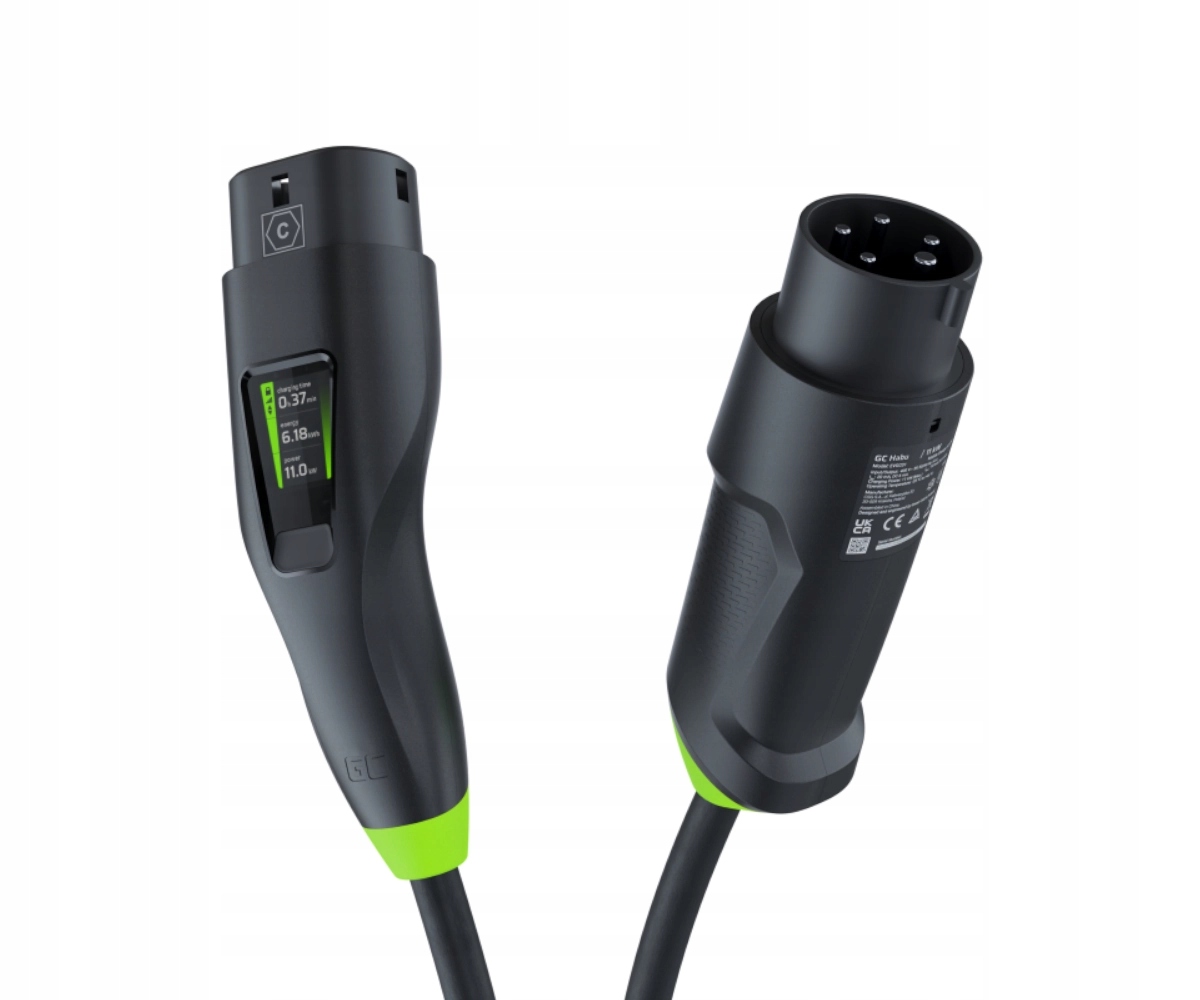 

Green Cell Habu ładowarka mobilna Ev Typ 2 11kW 7m