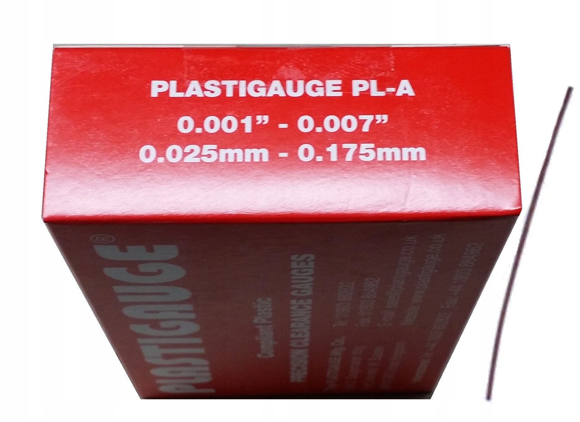 

Pasek Pomiarowy Luzu Silnika Tuning Plastigauge La