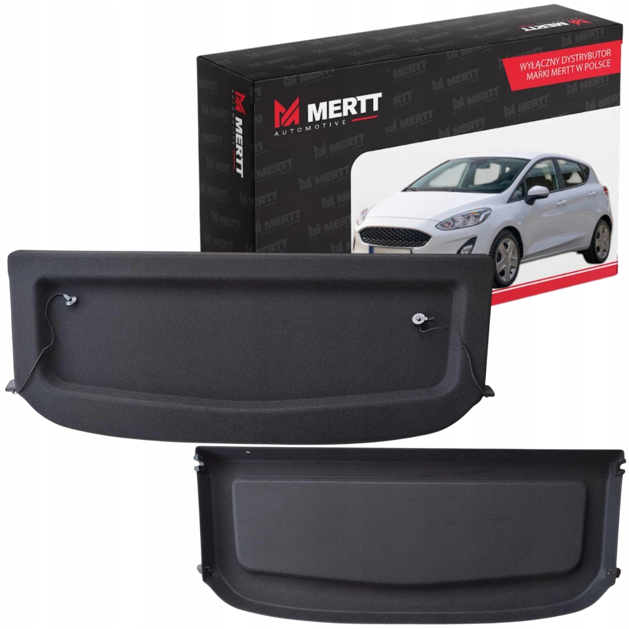 Ford Fiesta MK8 VIII 2016-2023 Polička Zavazadlového Prostoru H1BBA46668AE černá