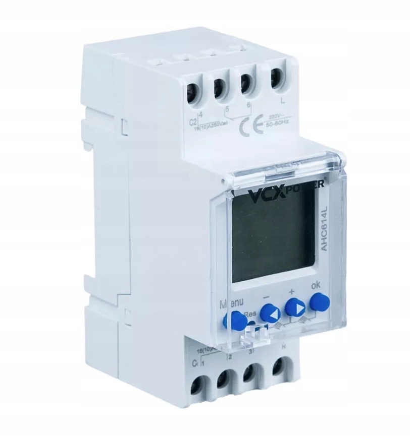 

Zegar Sterujący Dwukanałowy Astronomiczny Ahc 614L