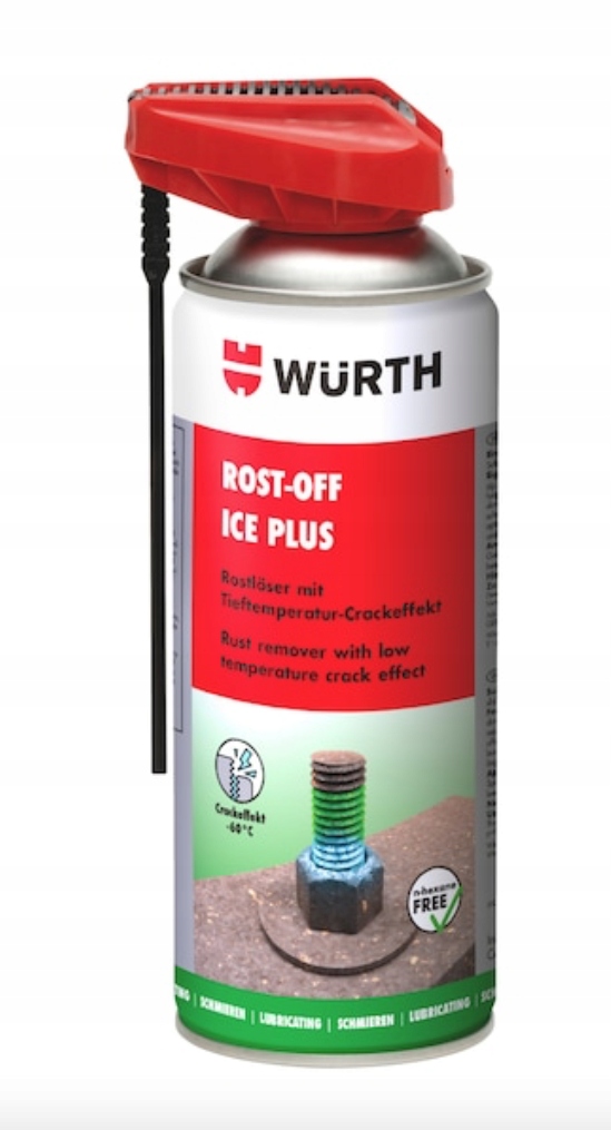 Odrdzewiacz Rost Off Ice Plus Wurth 400ml 0893241060