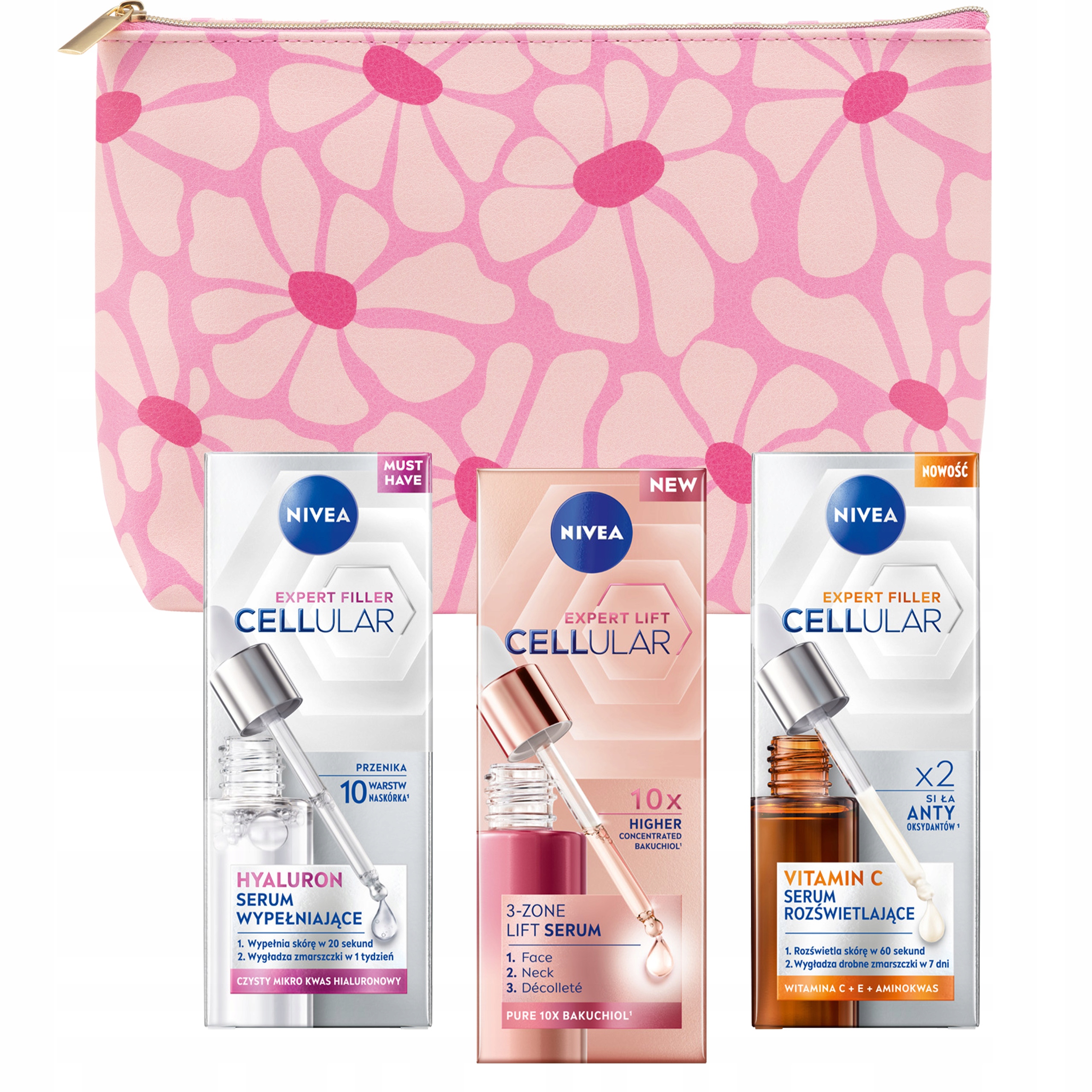 Nivea Cellular Sérum proti vráskám Rozjasňující Liftingové