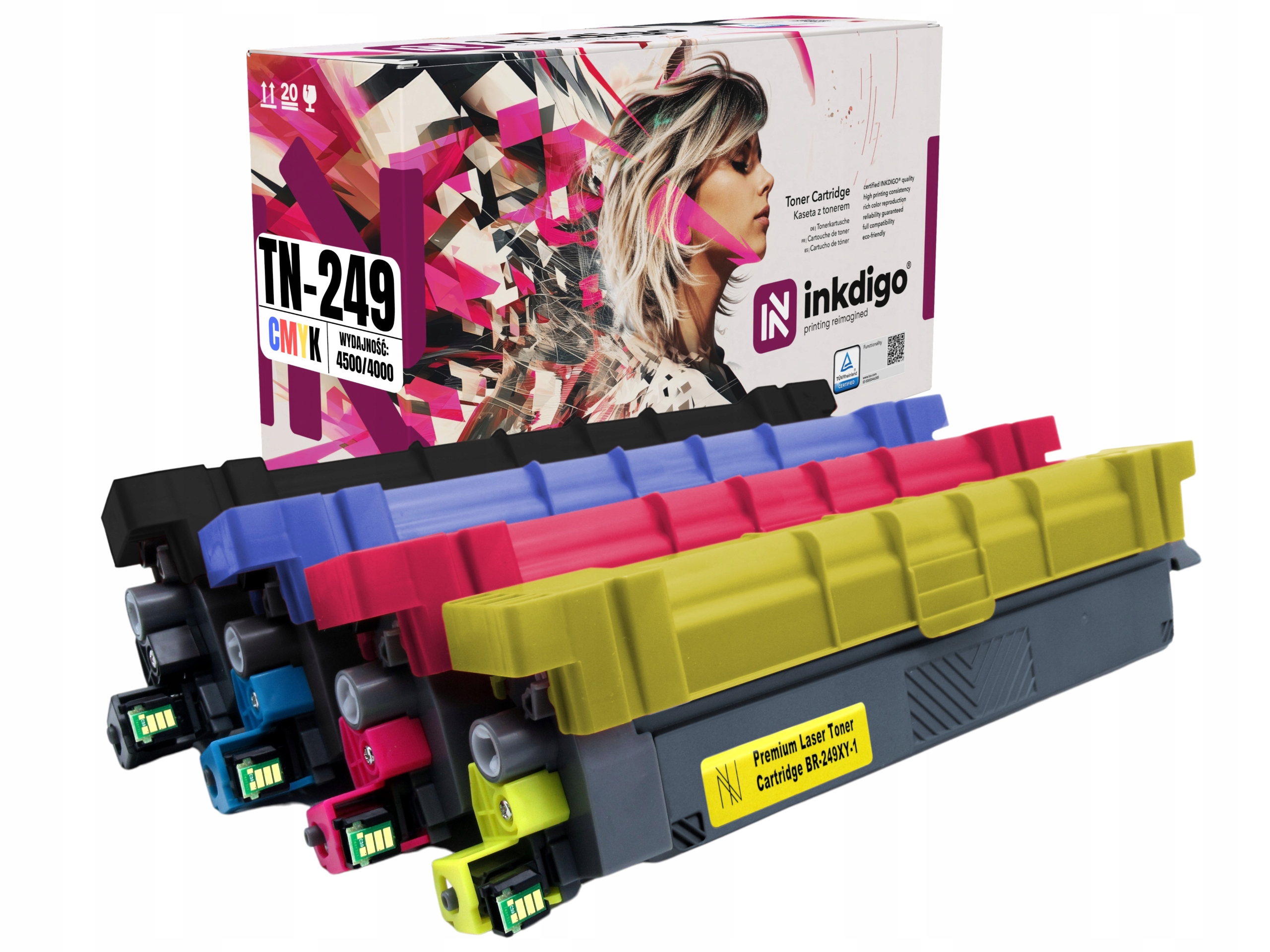 TN249 Tonery Zamienne Do Drukarki Brother HL-L8230 HL-L8240 MFC-L8340