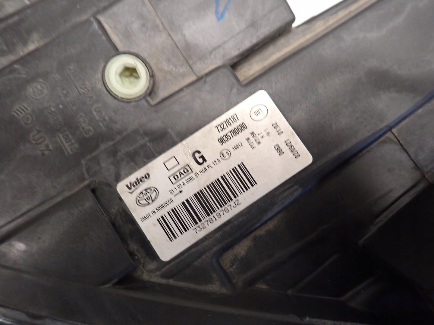light front left TOYOTA PROACE VERSO CITY 2020- 9835780680