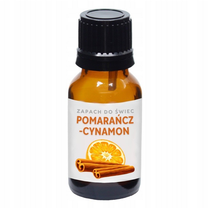 

Zapach do świec Olejek 10ml Pomarańcz-cynamon