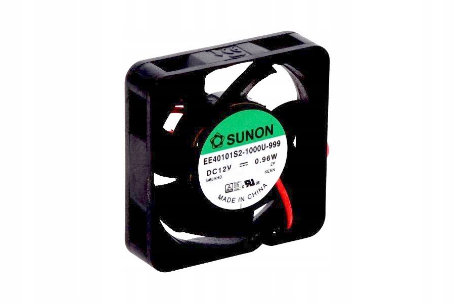 SUNON WENTYLATOR OSIOWY 12VDC 40x40x10mm 11,99m3/h