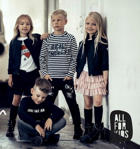 ALL FOR KIDS KURTKA RAMONESKA CZARNA A'L ZAMSZ 104 Płeć dziewczynki
