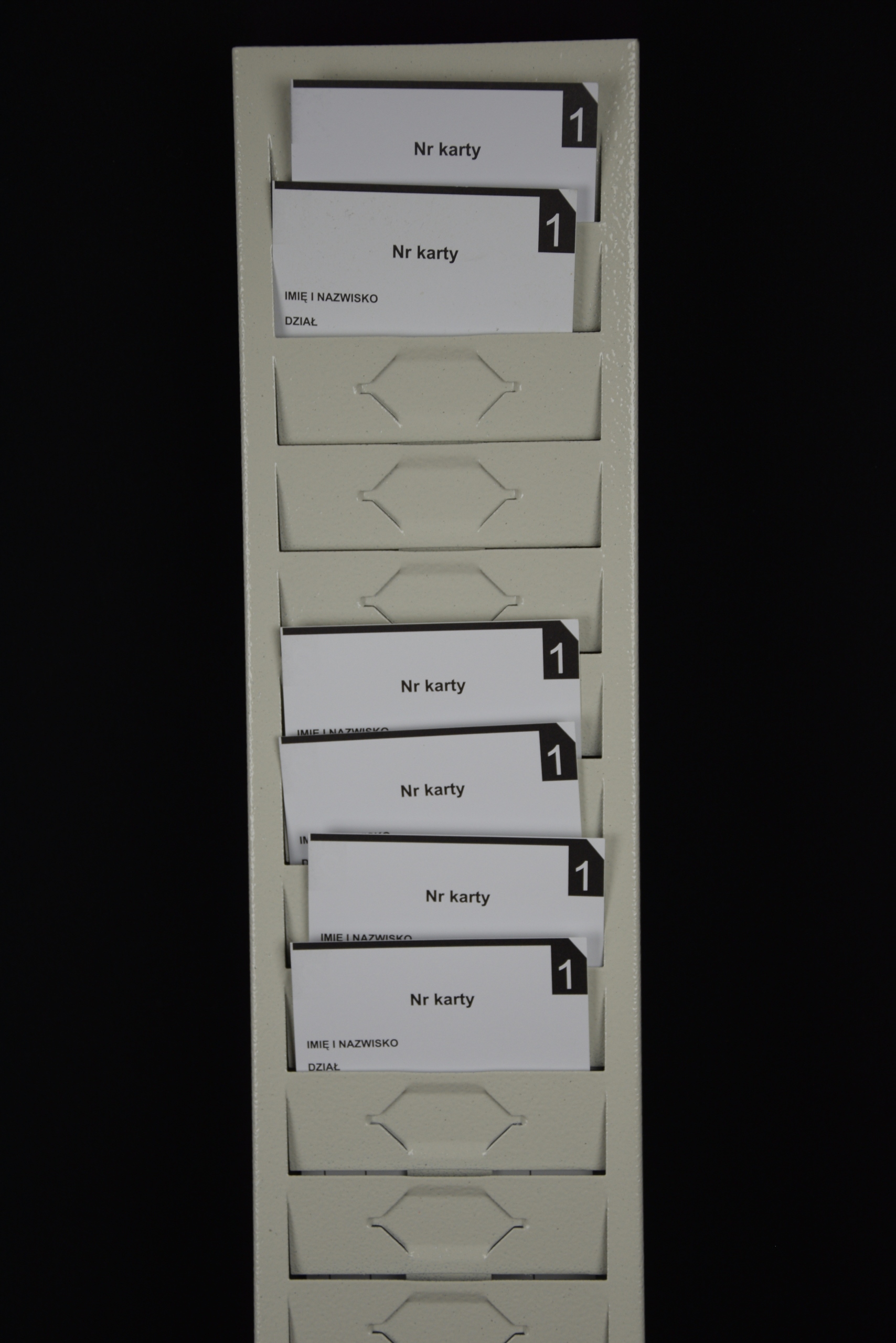 Tablica na karty papierowe, karty pracy RCP Marka inny