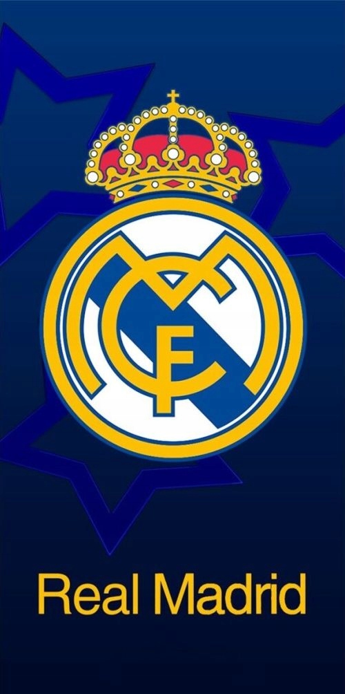 Duży Ręcznik Real Madryt 75x150 Bawełniany Ręcznik Real Madrid Oryginał