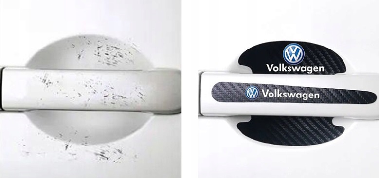 Naklejki Ochronne Na Klamki Volkswagen Passat Golf Bora Touran Producent Inny