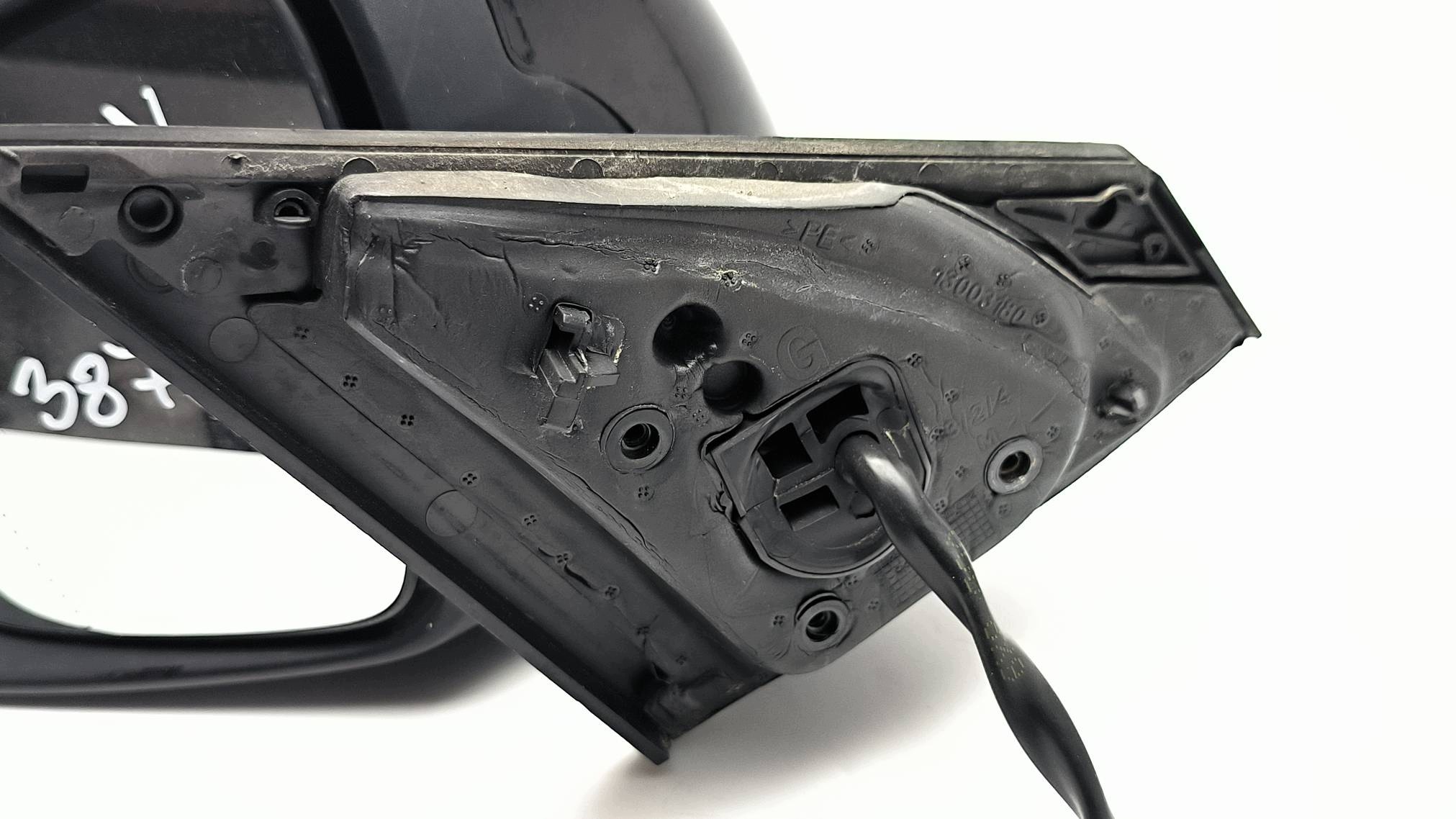 mirror left EU black, RENAULT KADJAR 11 PIN