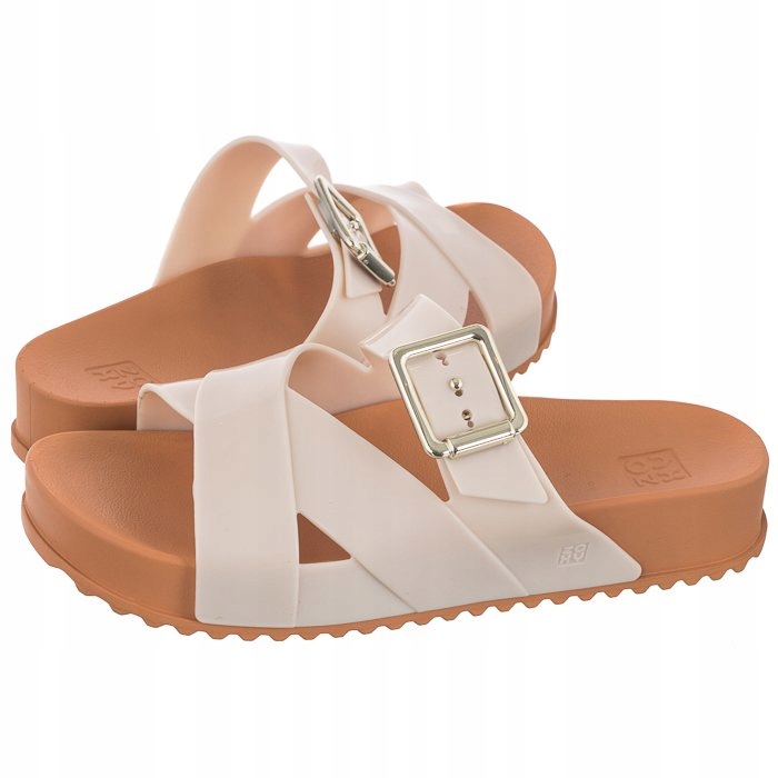 

Buty Damskie Klapki Zaxy Livre Tam Ad 18415 Beżowe