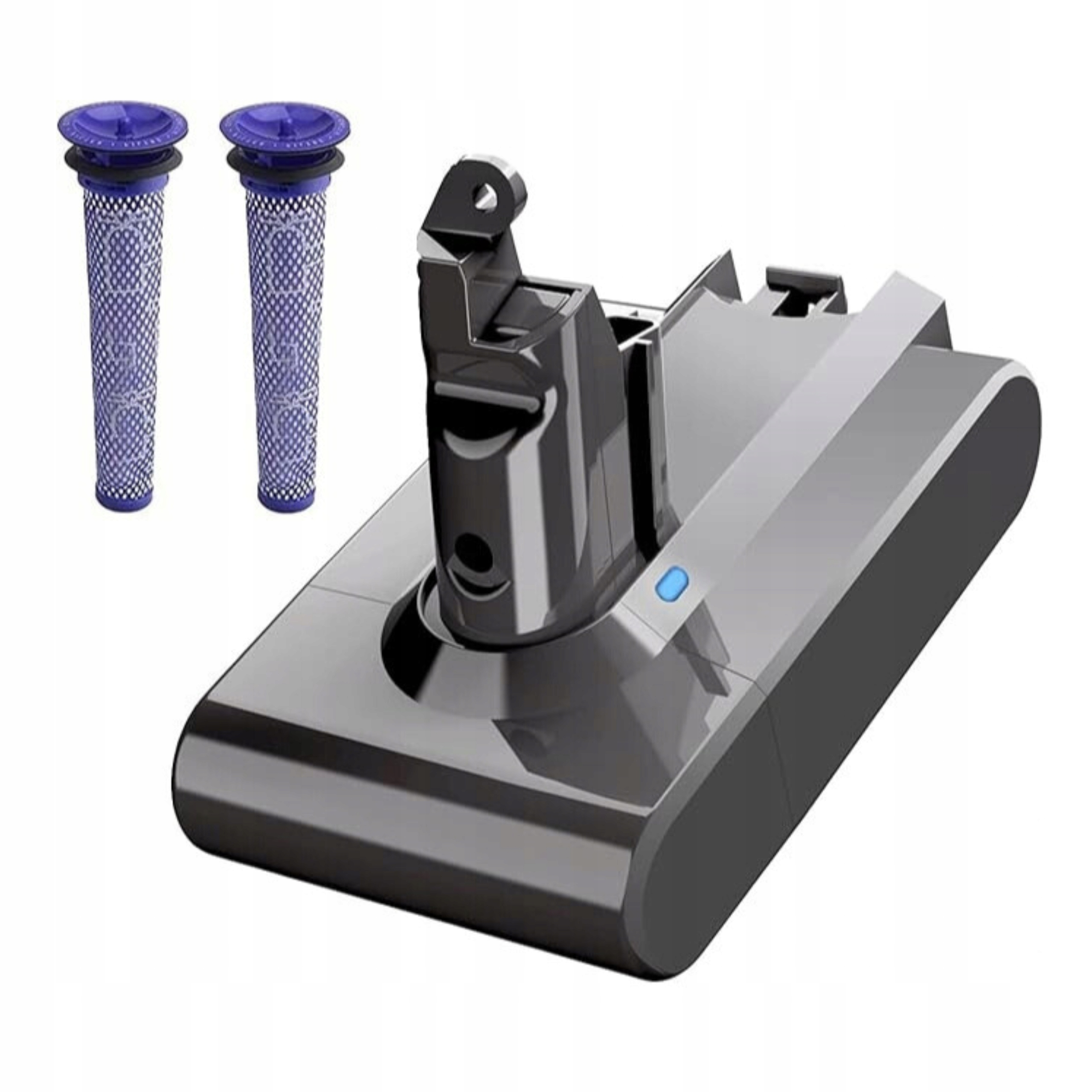 Náhradní baterie pro Dyson V6 6000mAh Akumulátor Premium Vysoká kapacita