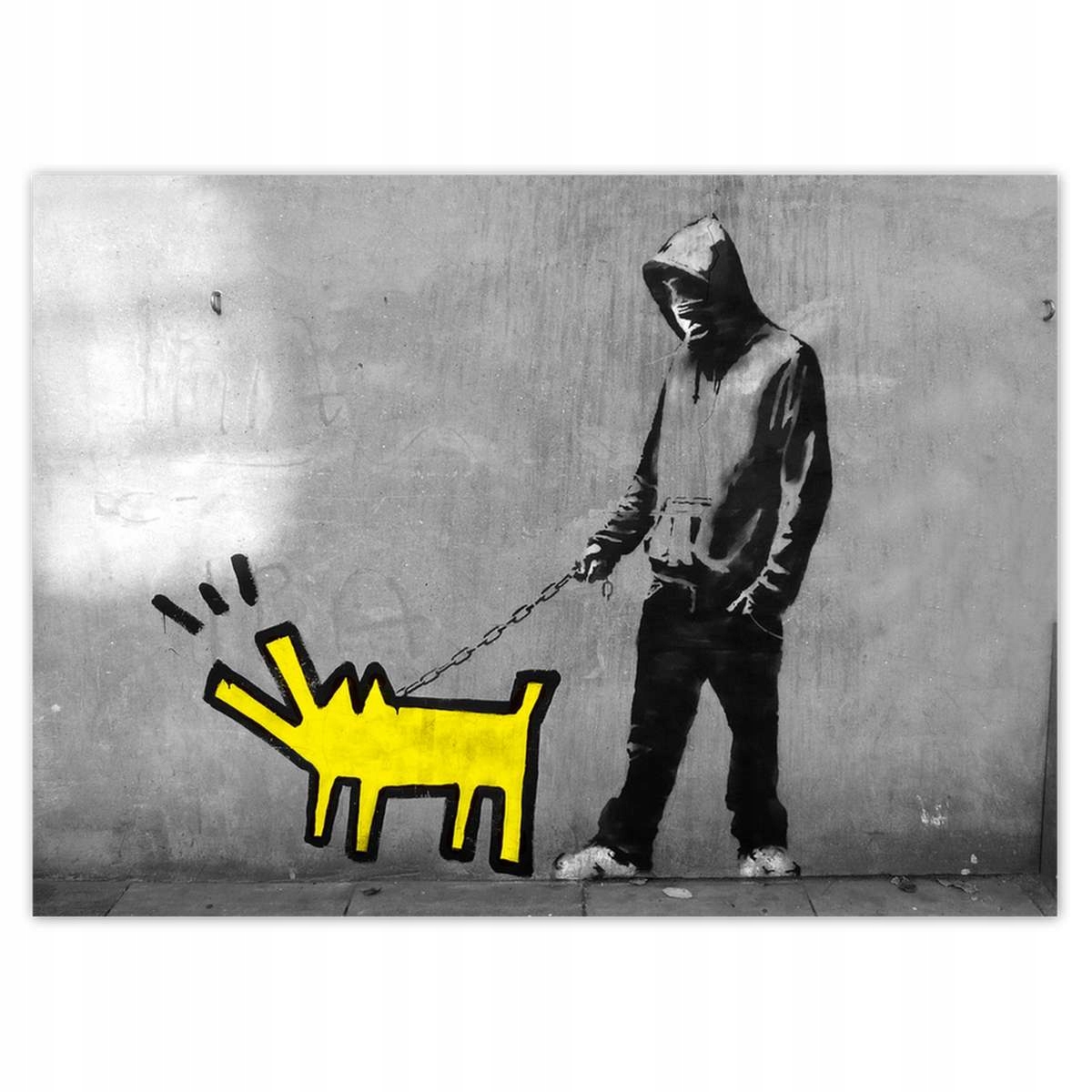 Fototapety 254x184 Banksy pejsek