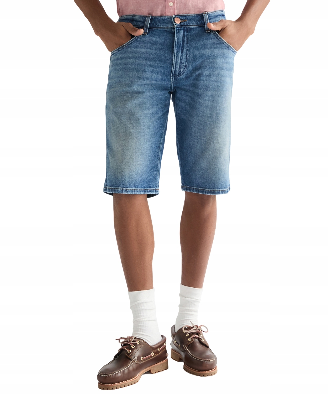 Kraťasy Wrangler Colton Short 112378707 Harbor Blue W 36