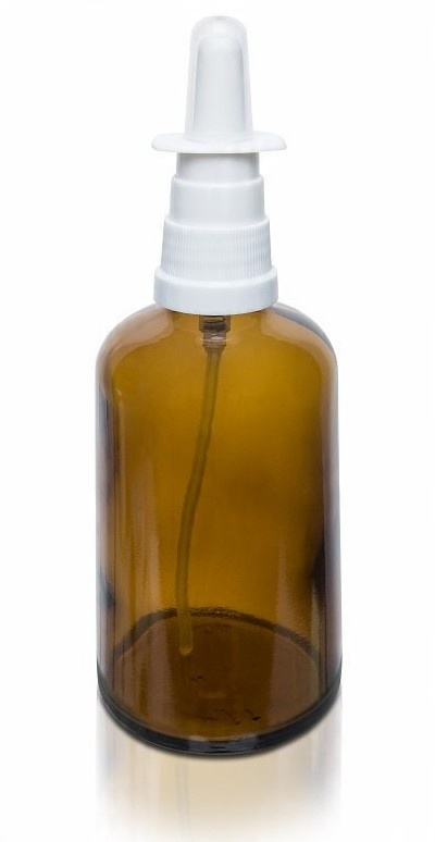 

Butelka szklana brązowa 100ml z atomizerem do nosa