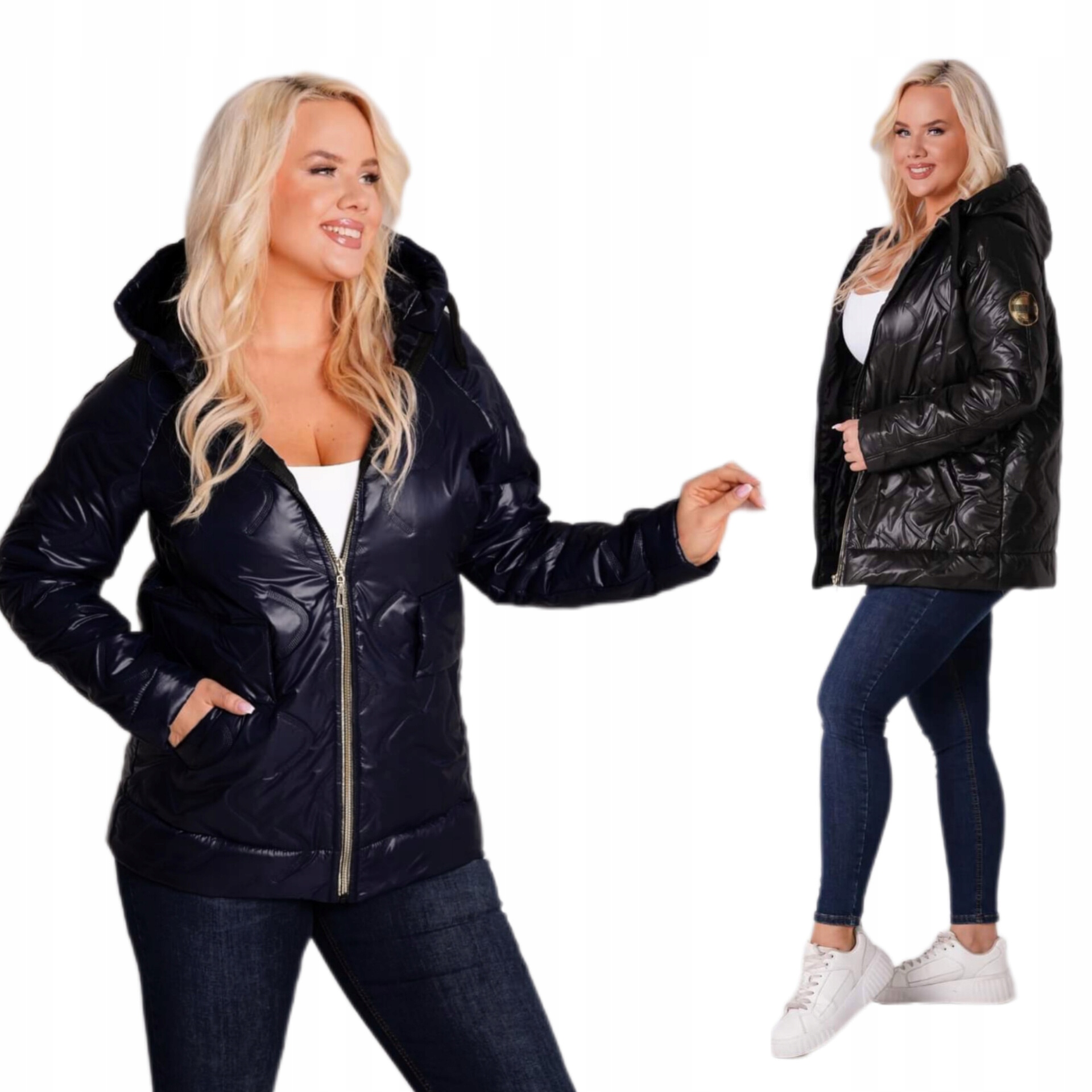 Bunda větrovka plus size velikost 3XL