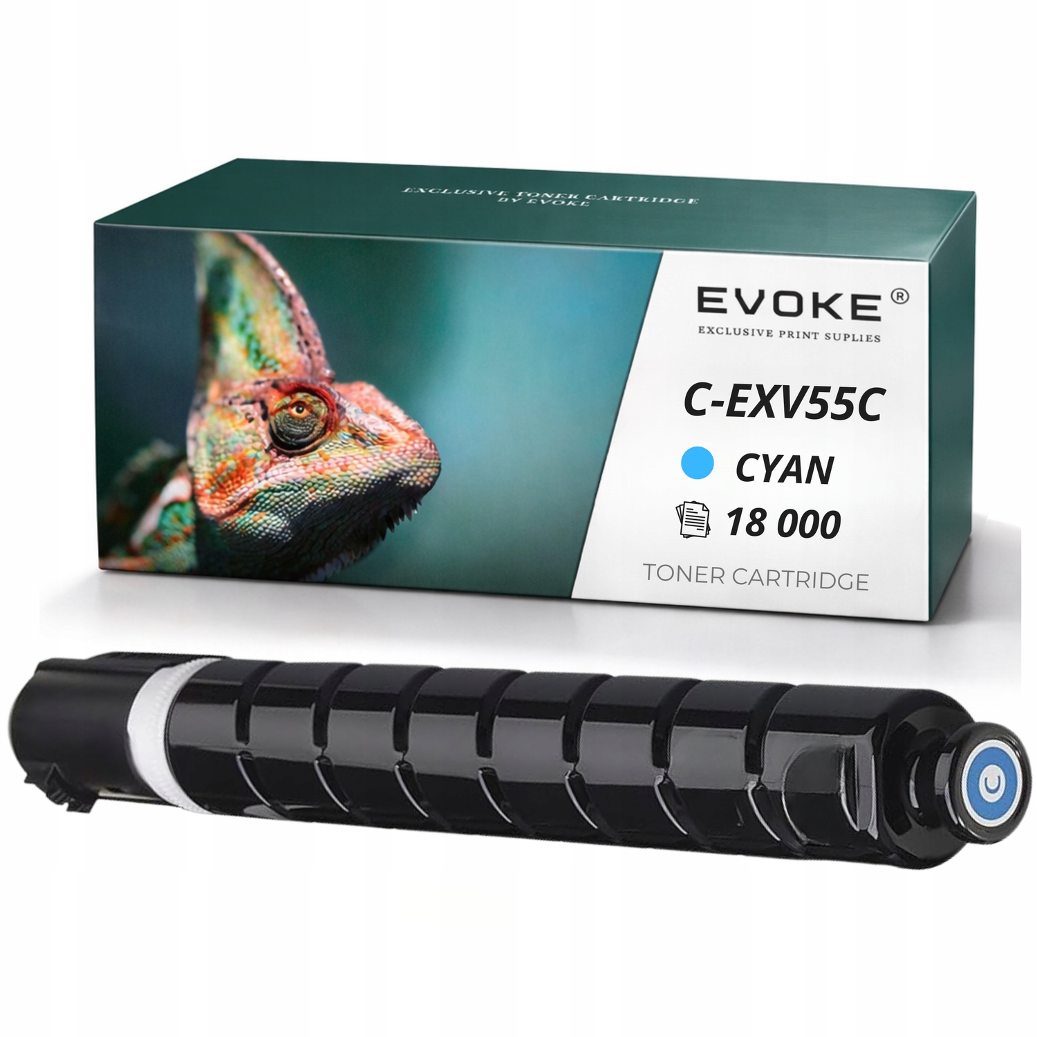 Toner pro Canon C-EXV55 C 2183C002 CEXV55 azurový 18000 stran iR C256 C356