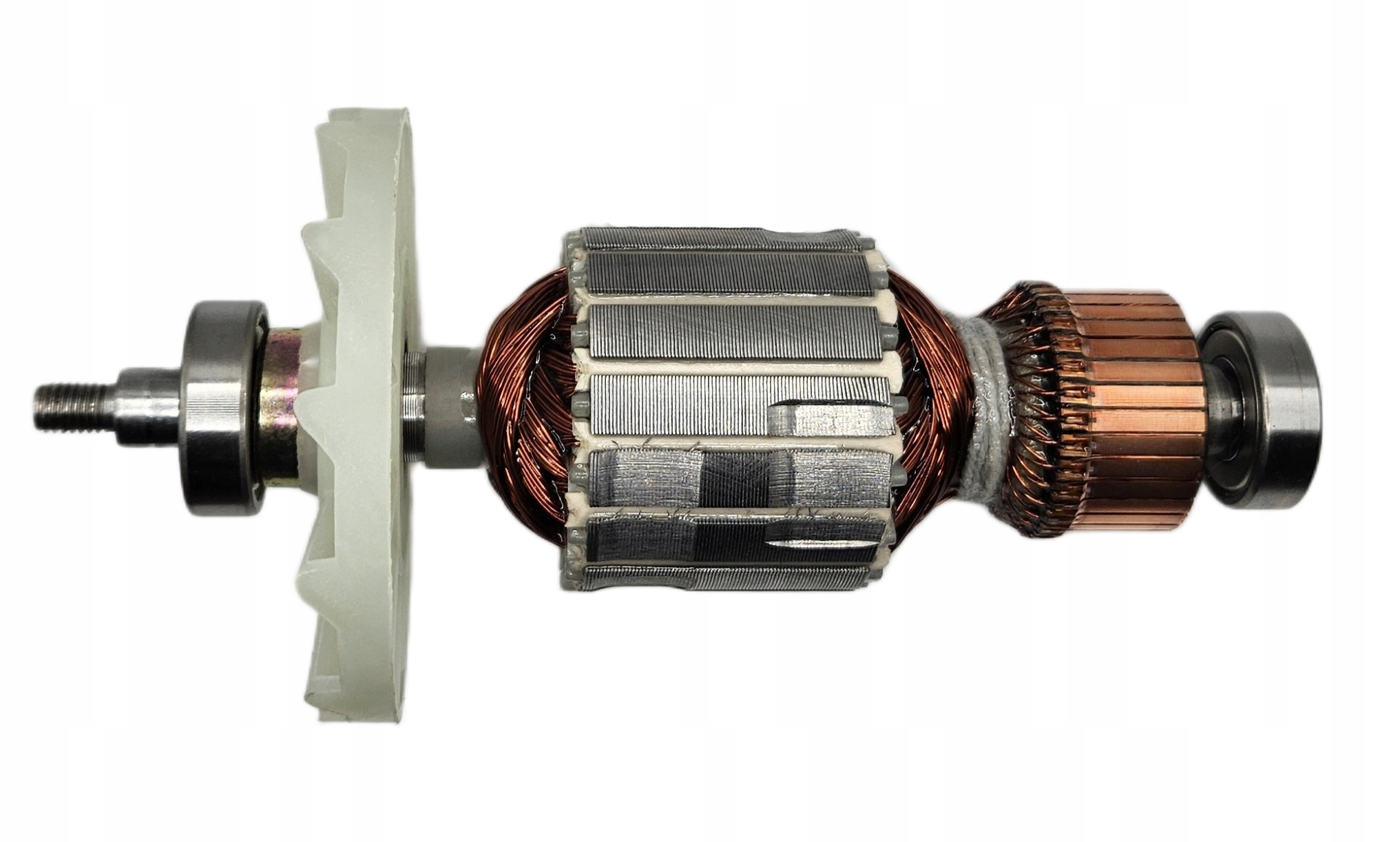 Rotátor motoru a uhlíkové kartáče – hoblík Parkside Padm 1250 A1 Rotor