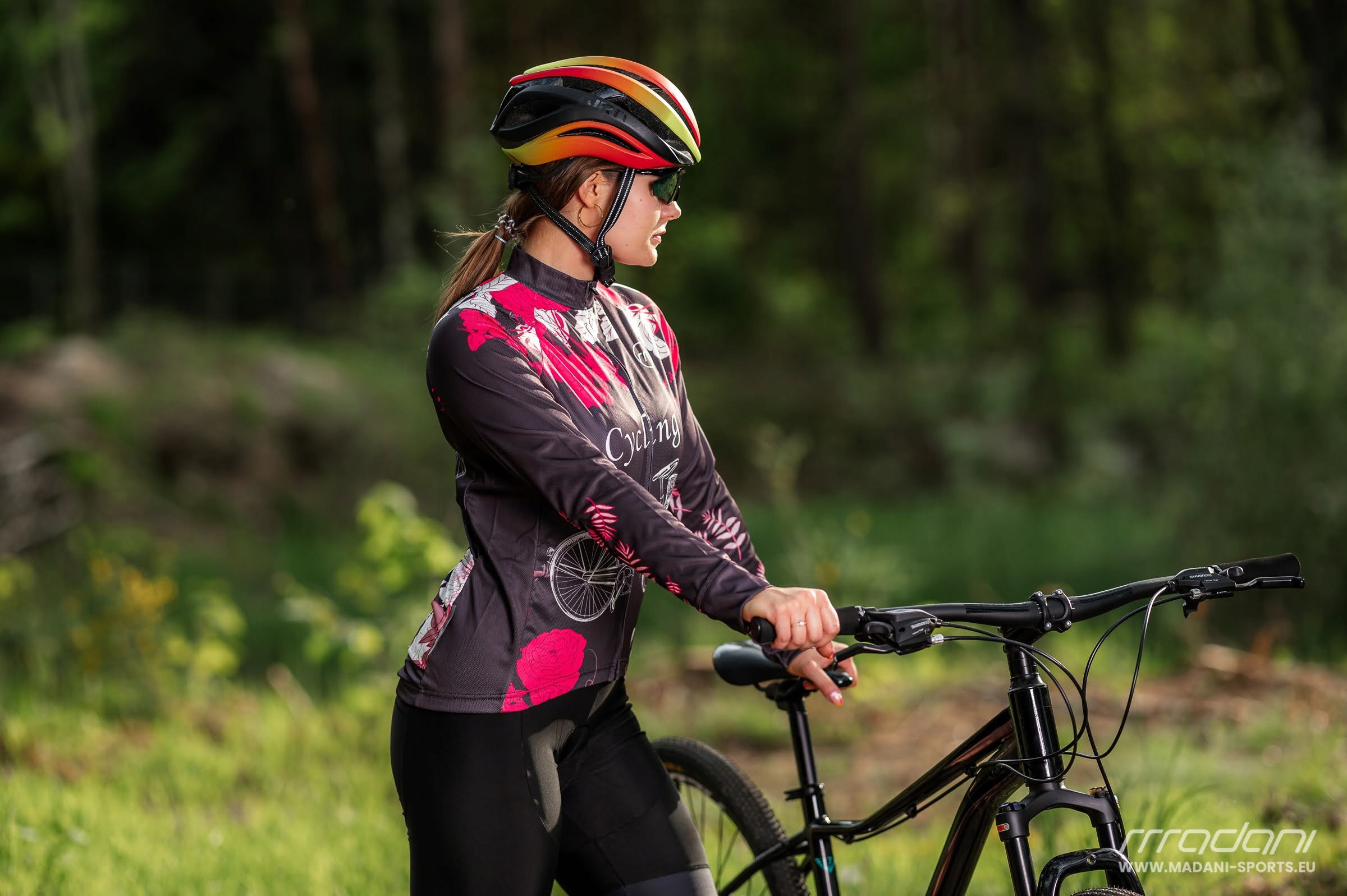 Madani: koszulka rowerowa damska EVA, r. M Rękaw długi rękaw