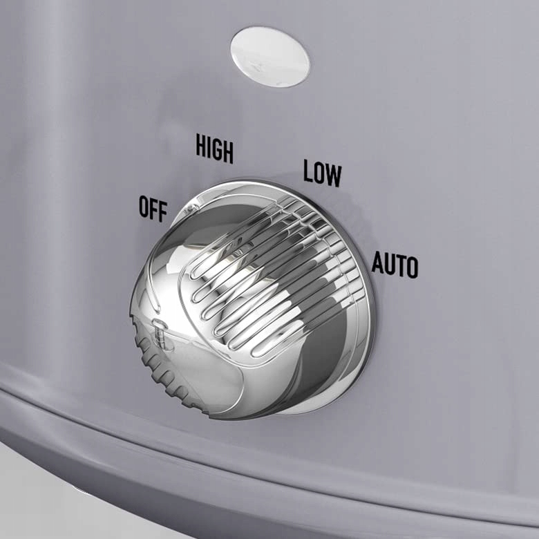 SWAN Retro Wolnowar 3,5L Ceramiczny Antyadhezyjny Szary 200W 3 Temperatury — miniatura 7