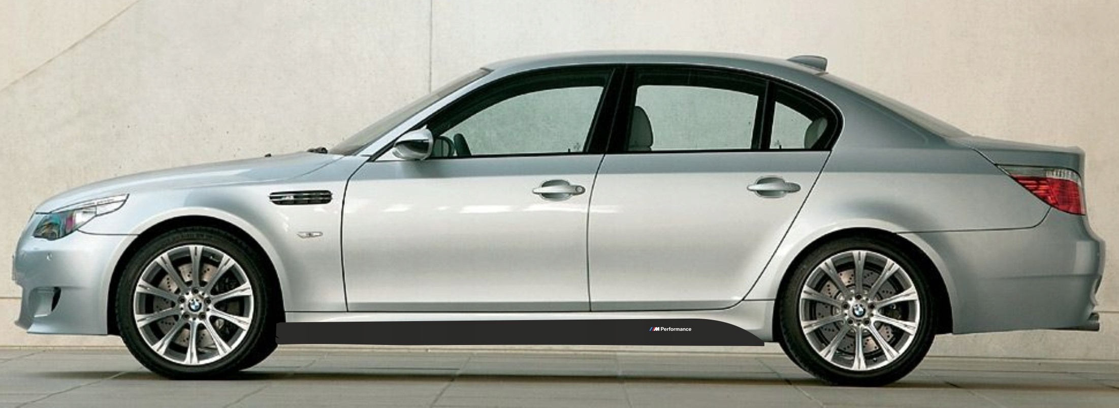 Samolepky na prahy pro Bmw E60 Performance tuningové