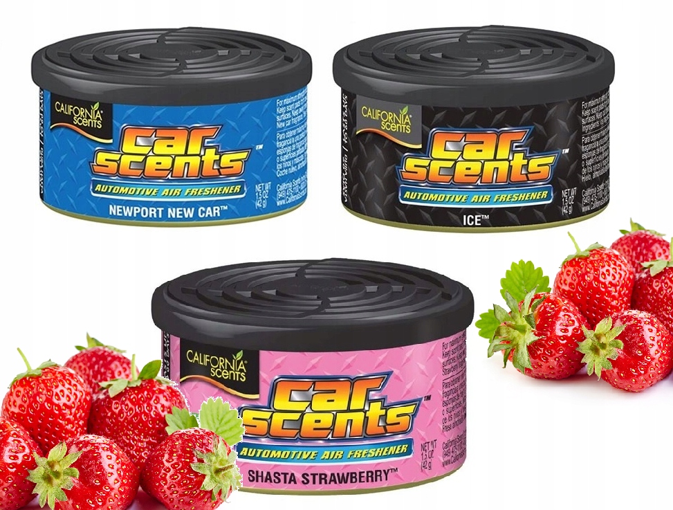 

California Car Scent New Car Ice Strawberry Zapach