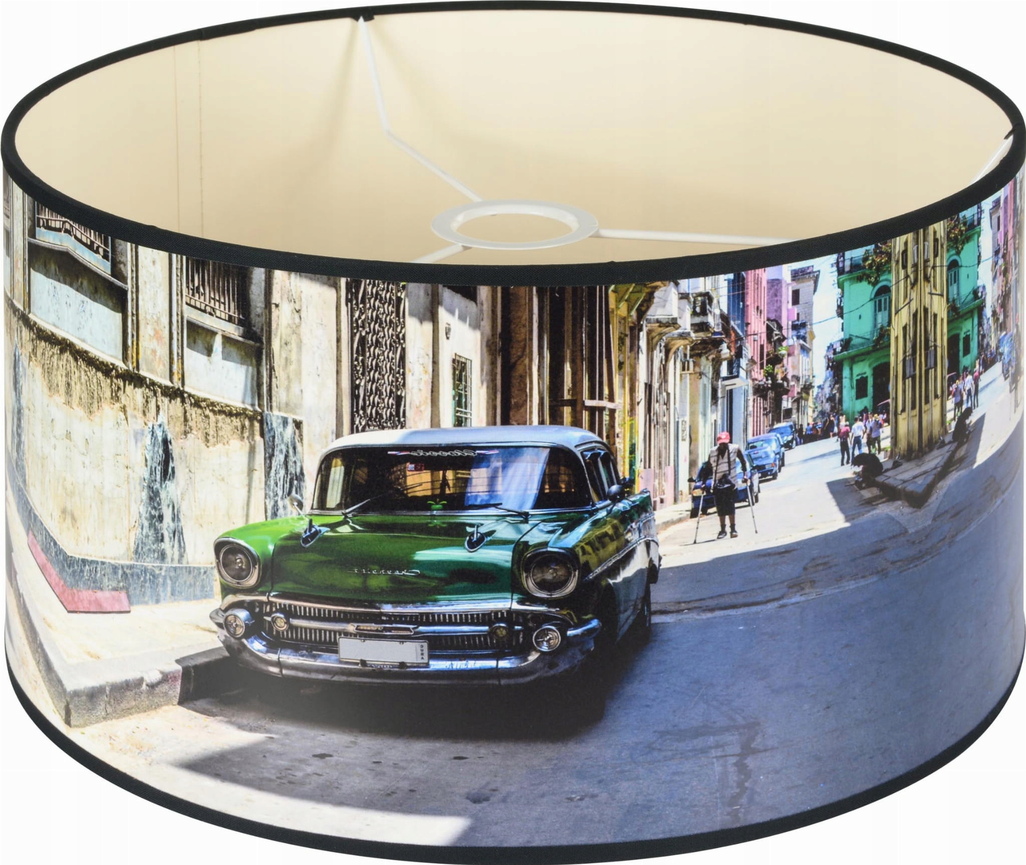 Stínidlo cylindrické Cuba zelené 35/20, závěsné