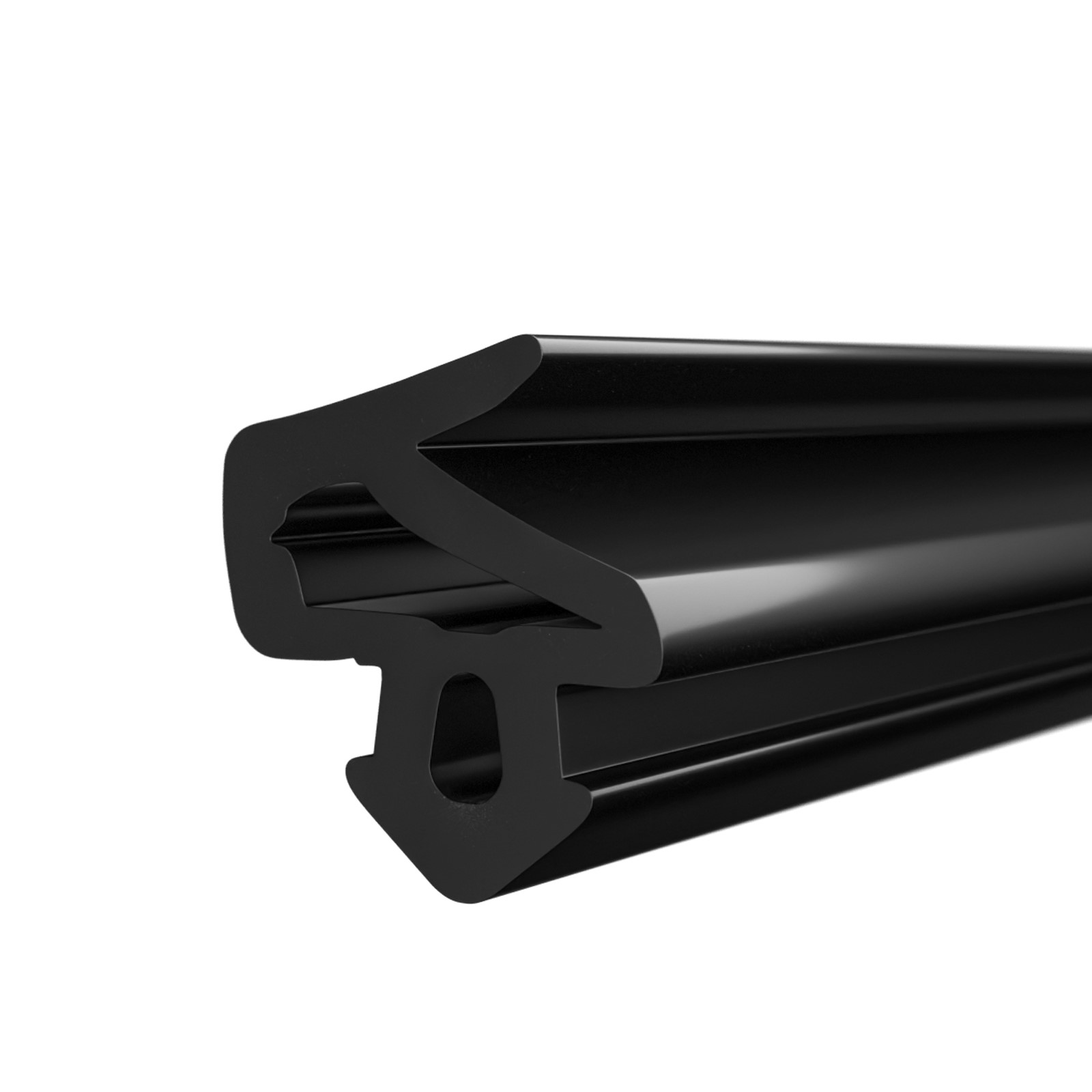 Těsnění oken Pvc Těsnění pro rám okna Salamander Černá S-1251 90 m