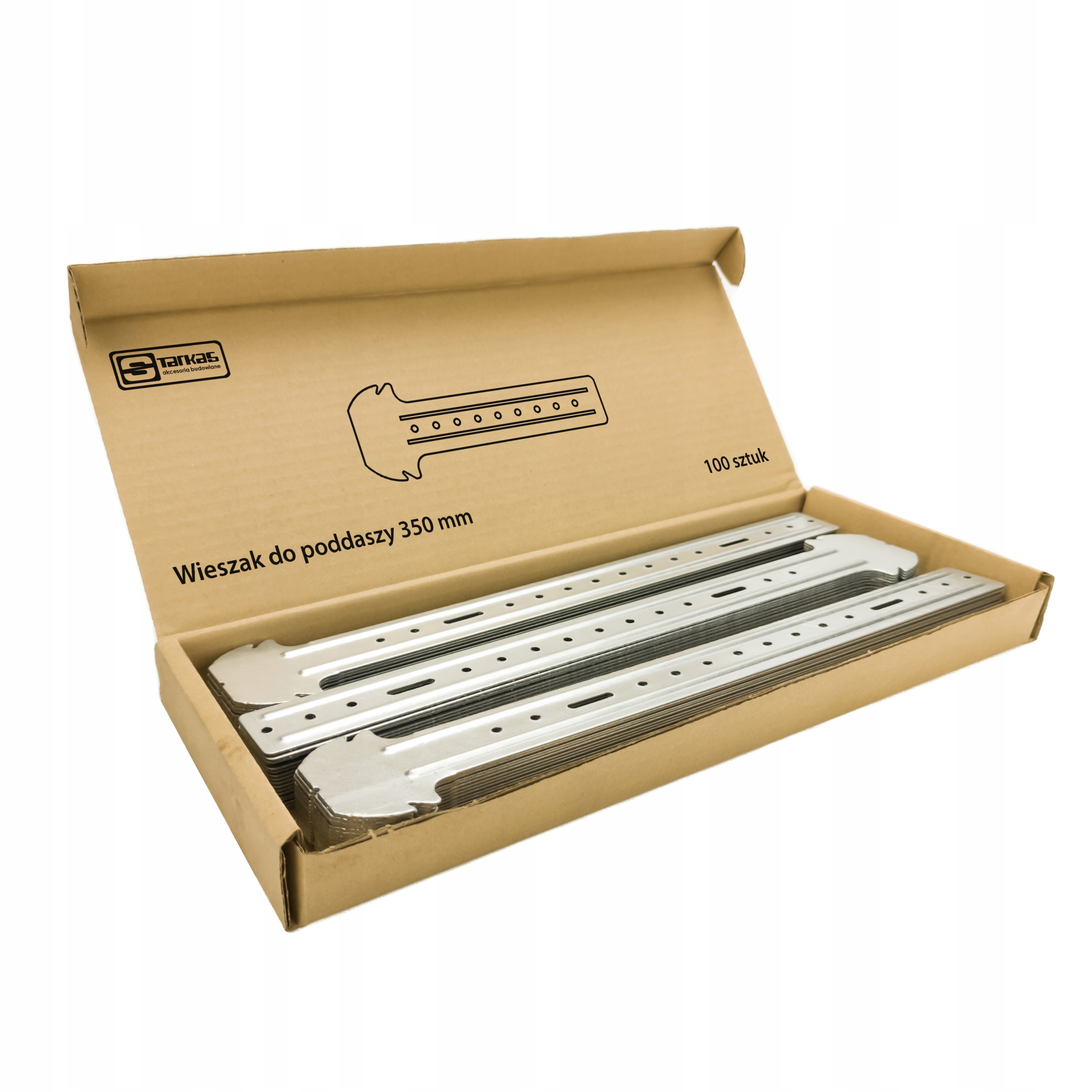 Věšák do podkroví kotevní 350 mm 100 Ks