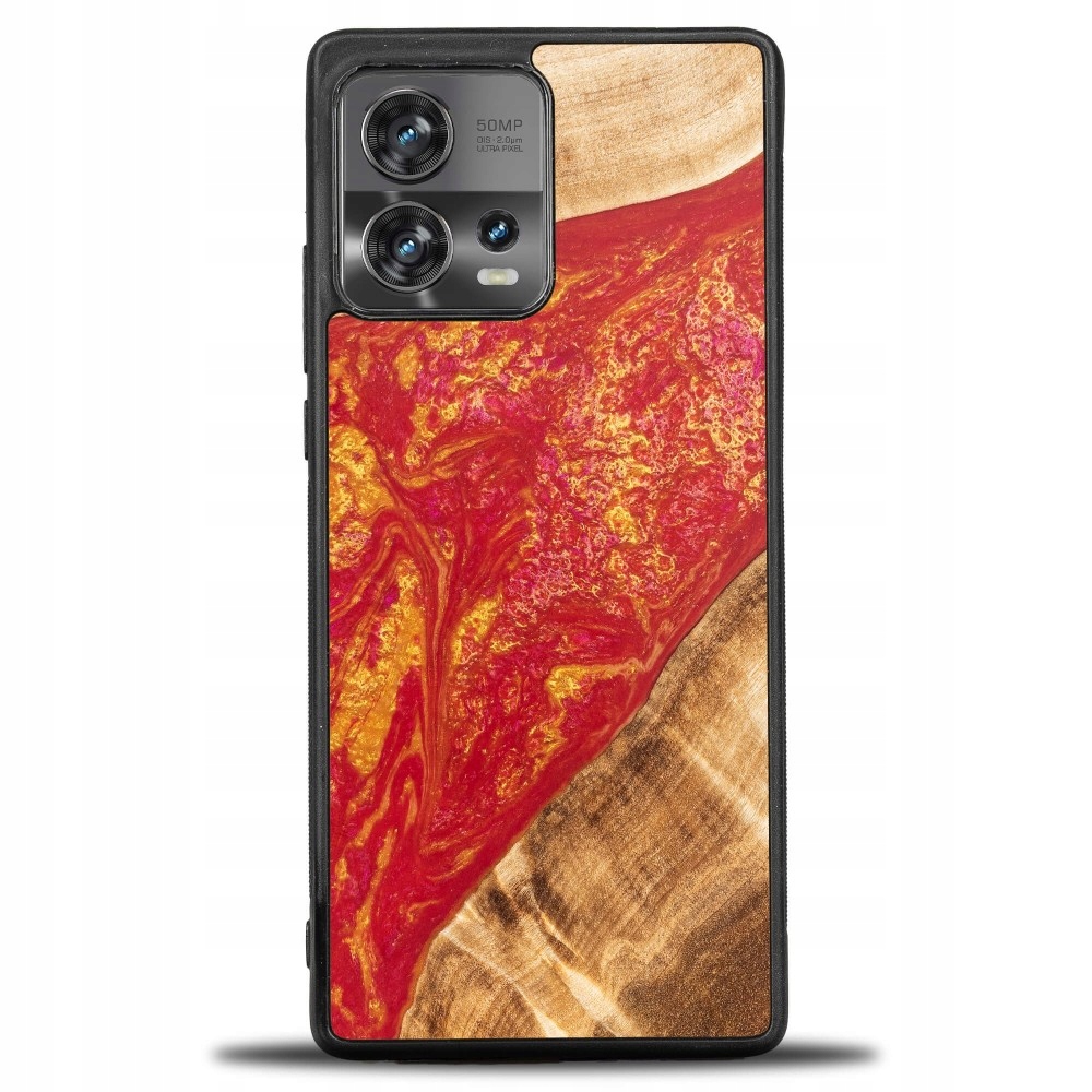 Pouzdro Bewood Unikátní Motorola Edge 30 Fusion Neony Paříž