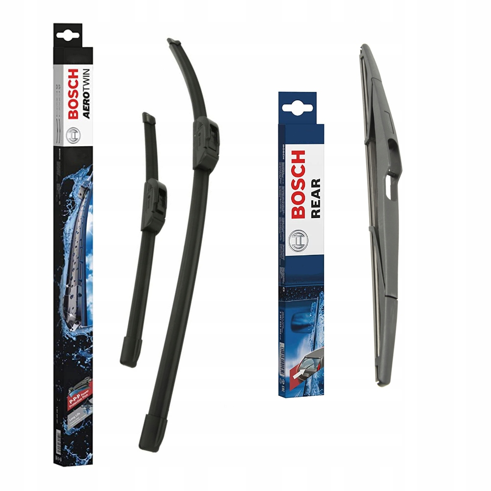 

Bosch Wycieraczki Przód+tył Peugeot 206 206+