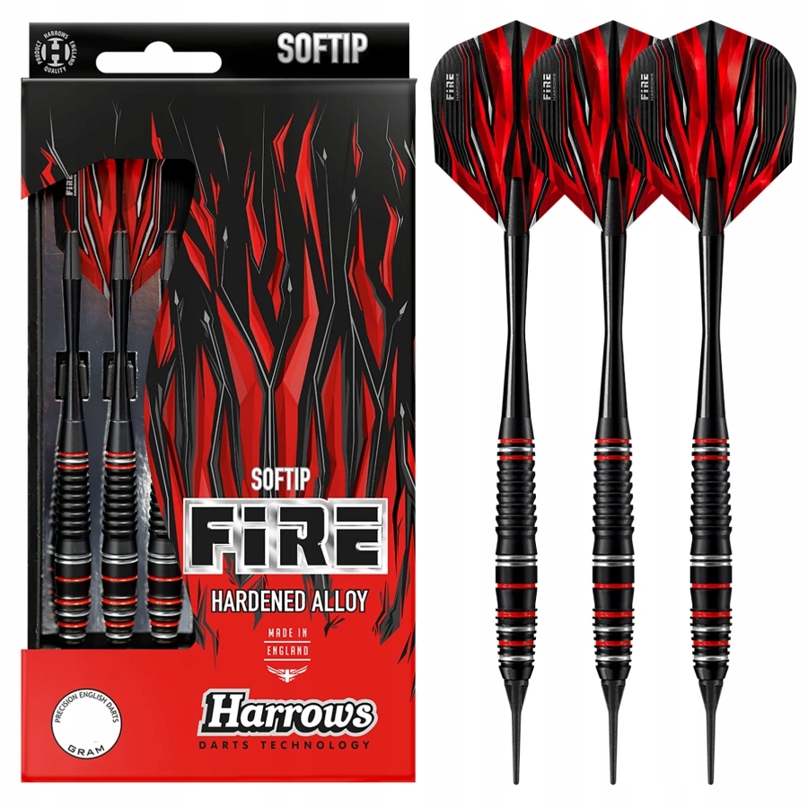 Rzutki Harrows Fire High Grade Alloy Softip 20 g