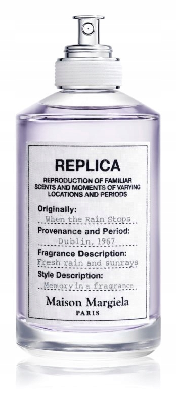 Maison Margiela Replica When The Rain Stops Edt W 100 ml Toaletní voda pro ženy
