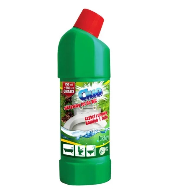 

Cluo Żel do Wc usuwa kamień rdzę Zapach Leśny, 1 l