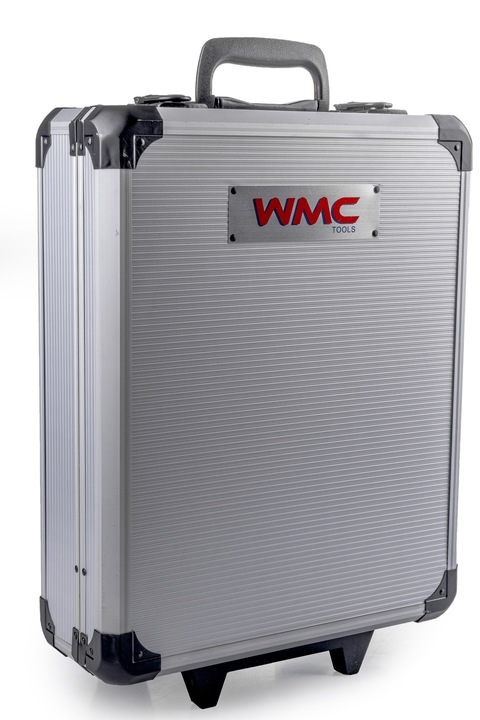 WALIZKA NARZĘDZIOWA ZESTAW NARZĘDZI BITY NASADKI MŁOTEK KÓŁKA Mobilna PRO Marka inna